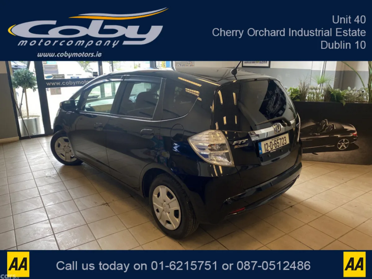 Honda Fit Hatchback, Petrol Hybrid, 2012, Black
