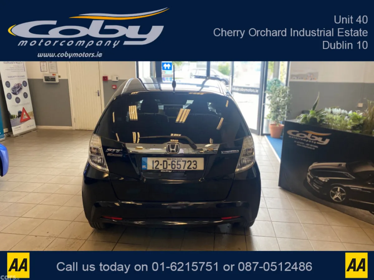 Honda Fit Hatchback, Petrol Hybrid, 2012, Black