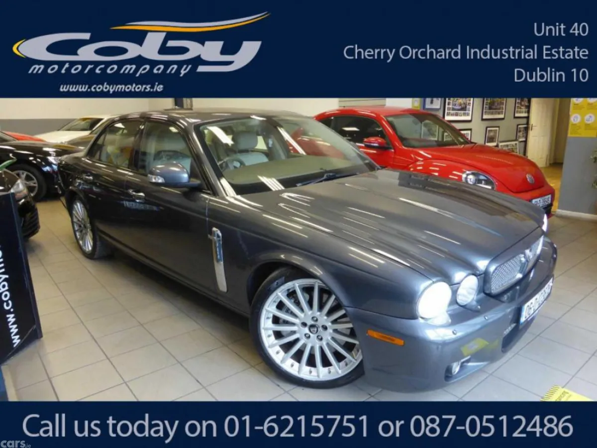 Jaguar XJ Saloon, Petrol, 2006, Grey