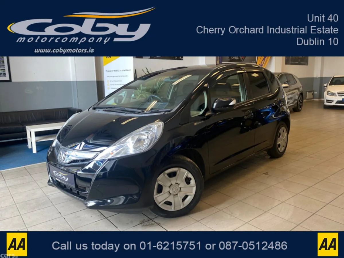 Honda Fit Hatchback, Petrol Hybrid, 2012, Black