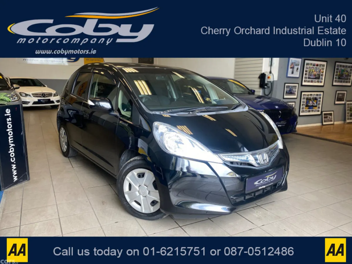 Honda Fit Hatchback, Petrol Hybrid, 2012, Black