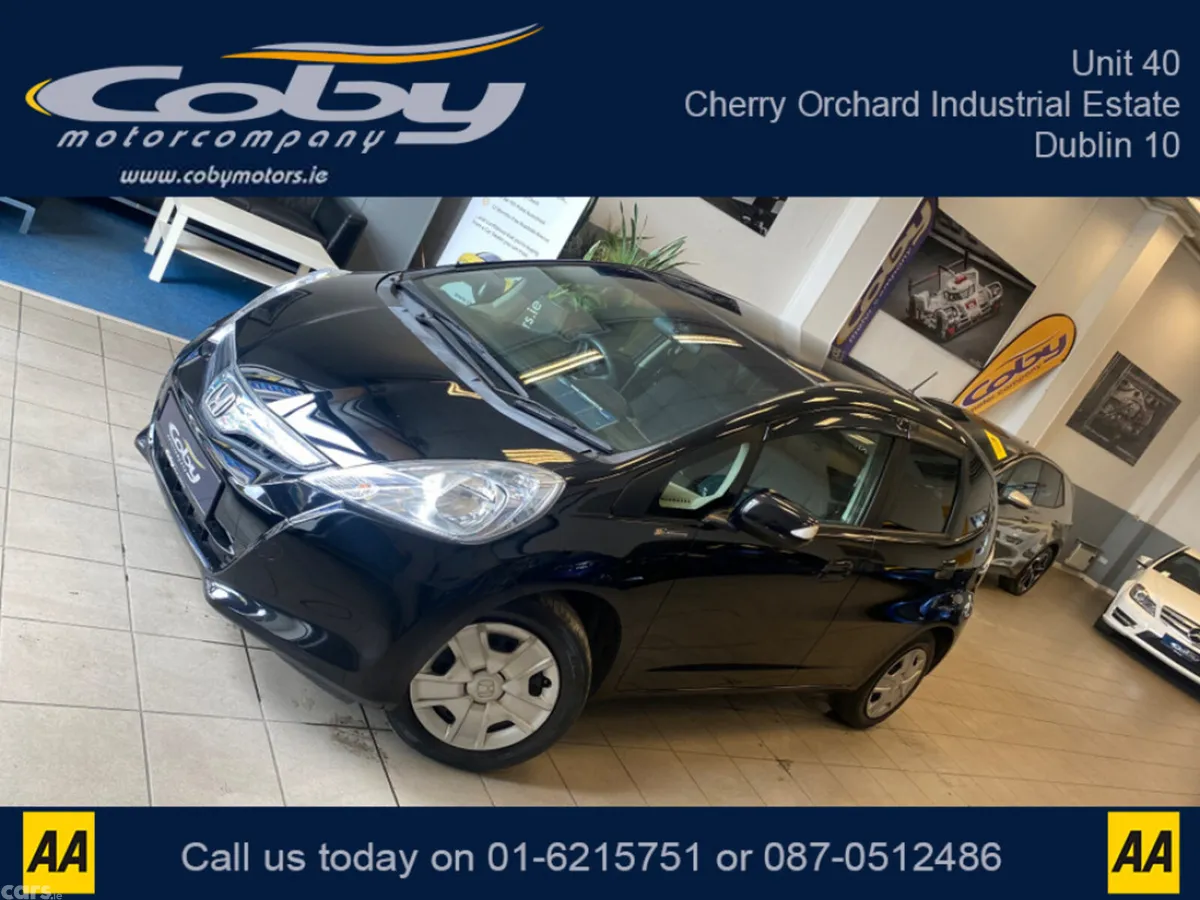 Honda Fit Hatchback, Petrol Hybrid, 2012, Black