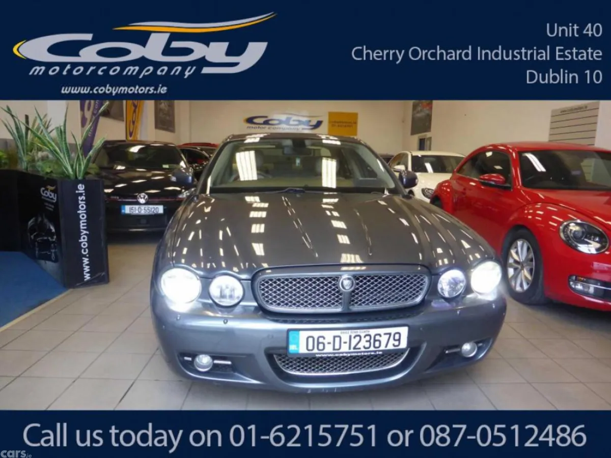 Jaguar XJ Saloon, Petrol, 2006, Grey