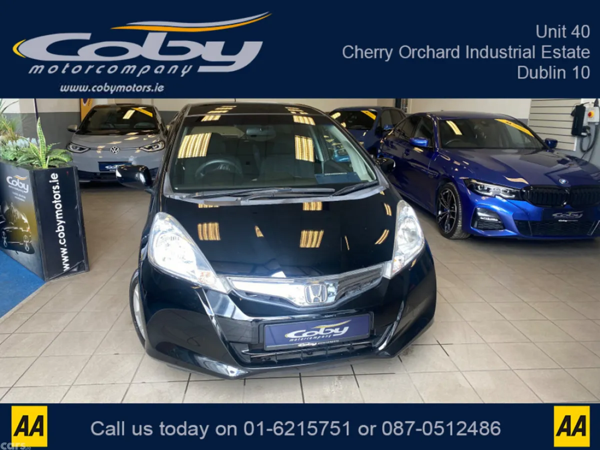 Honda Fit Hatchback, Petrol Hybrid, 2012, Black