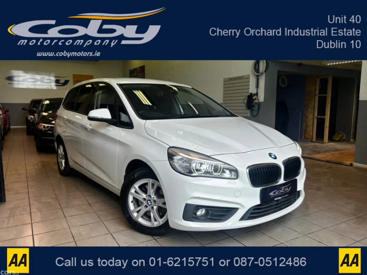 BMW 2-Series MPV, Petrol, 2015, White