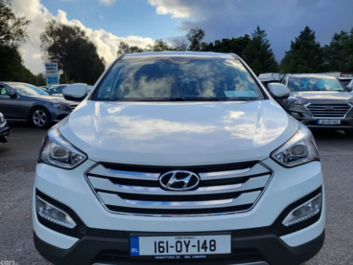 Hyundai Santa Fe SUV, Diesel, 2016, White