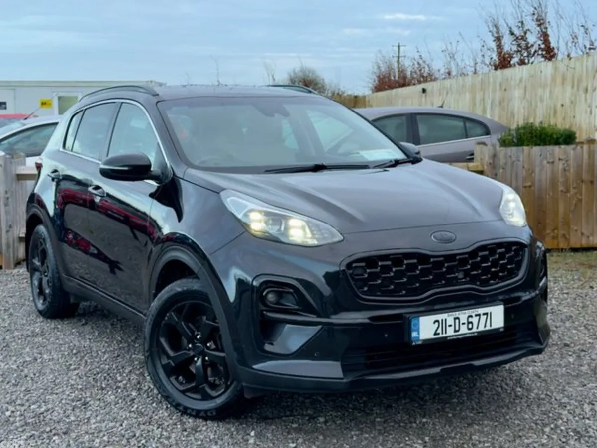 Kia Sportage MPV, Diesel Hybrid, 2021, Black