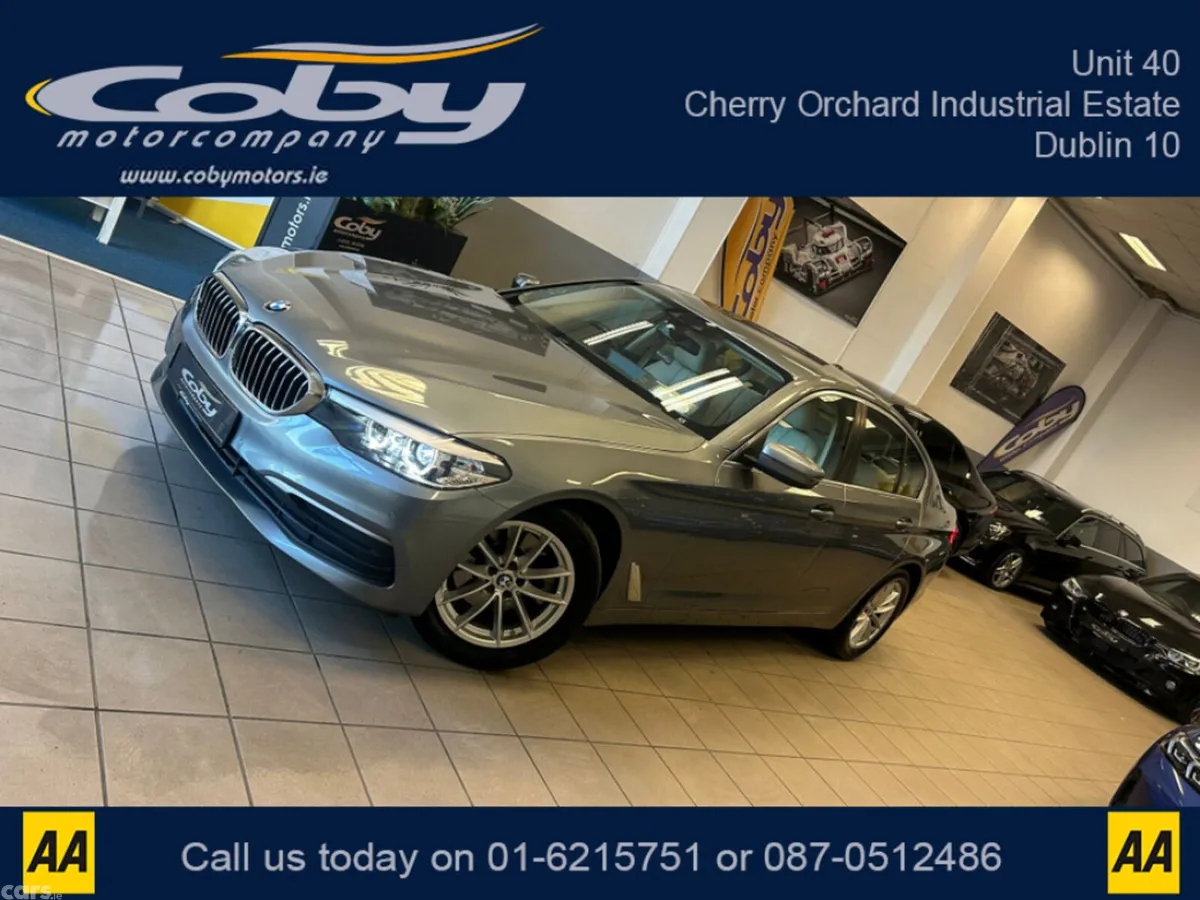 BMW 5-Series Saloon, Diesel, 2020, Grey