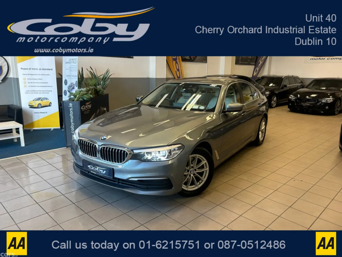 BMW 5-Series Saloon, Diesel, 2020, Grey