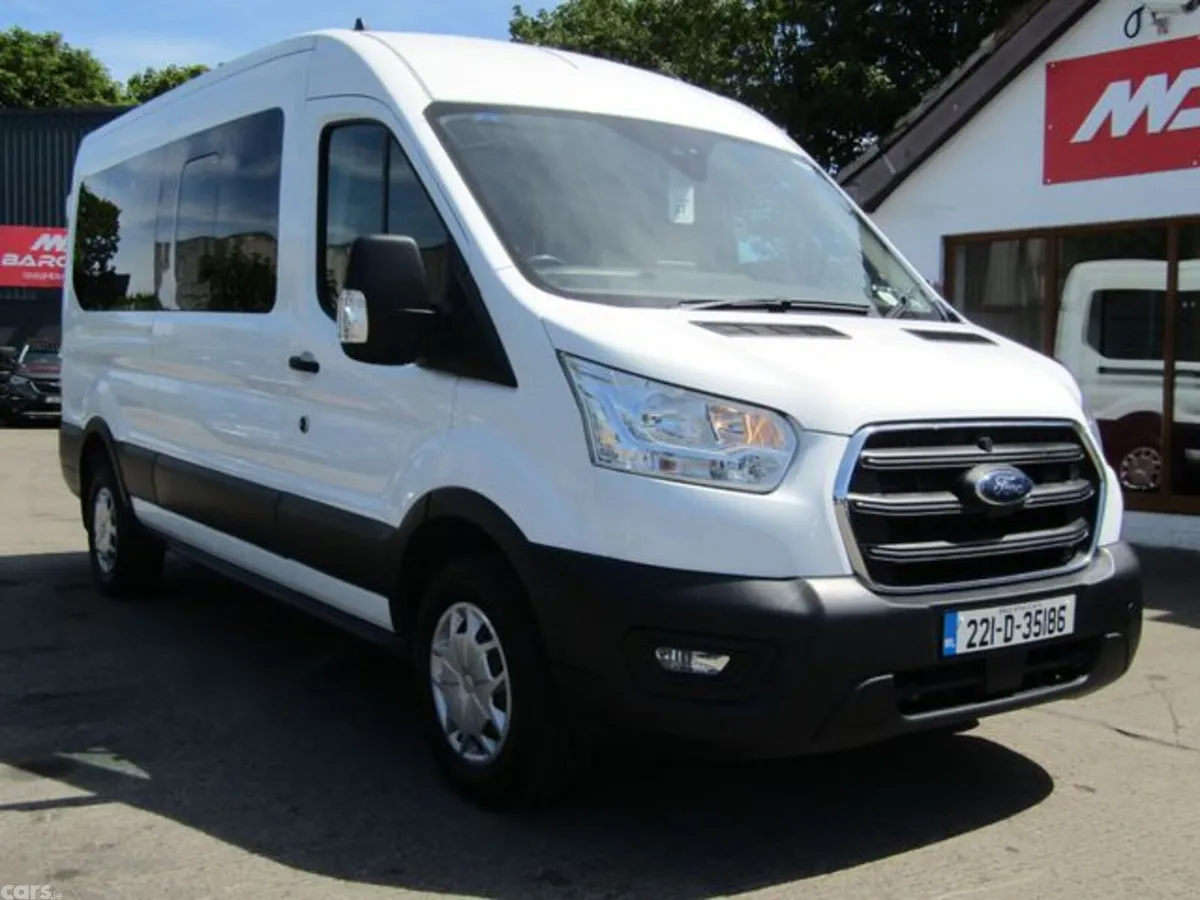 Ford Transit Minibus, Diesel, 2022, White
