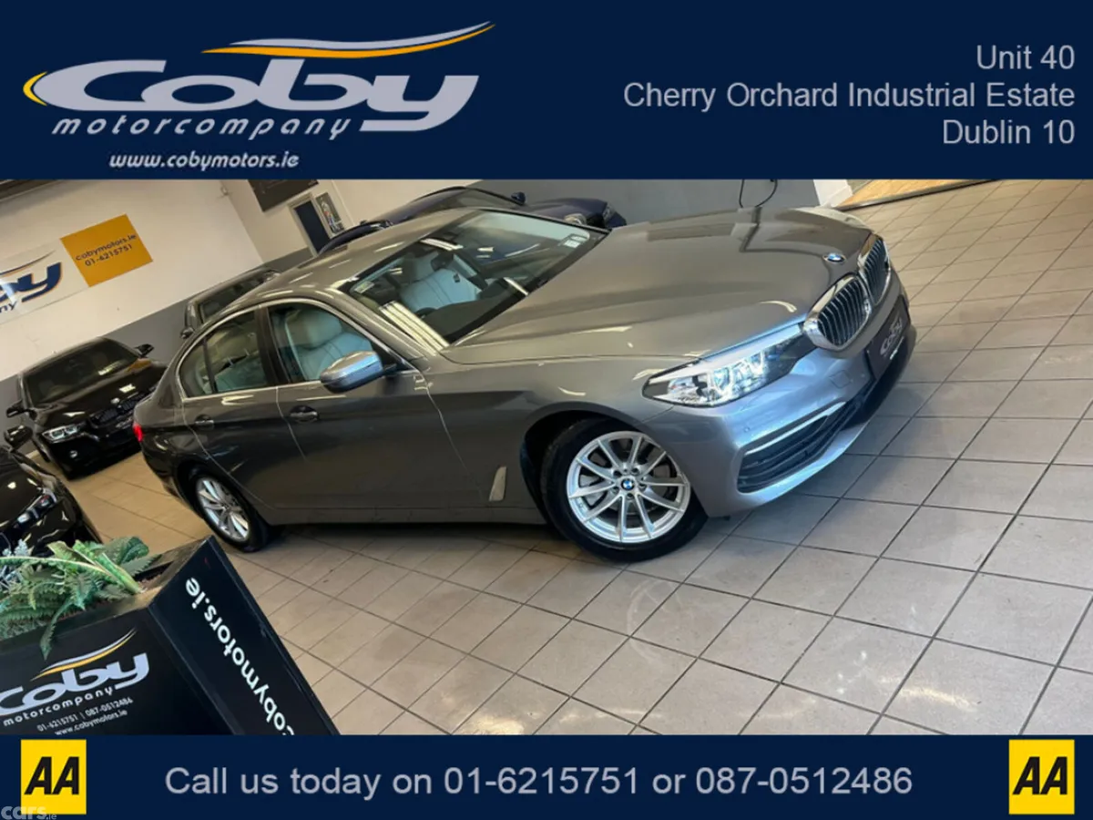 BMW 5-Series Saloon, Diesel, 2020, Grey