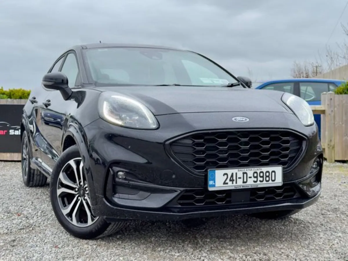 Ford Puma MPV, Petrol Hybrid, 2024, Black