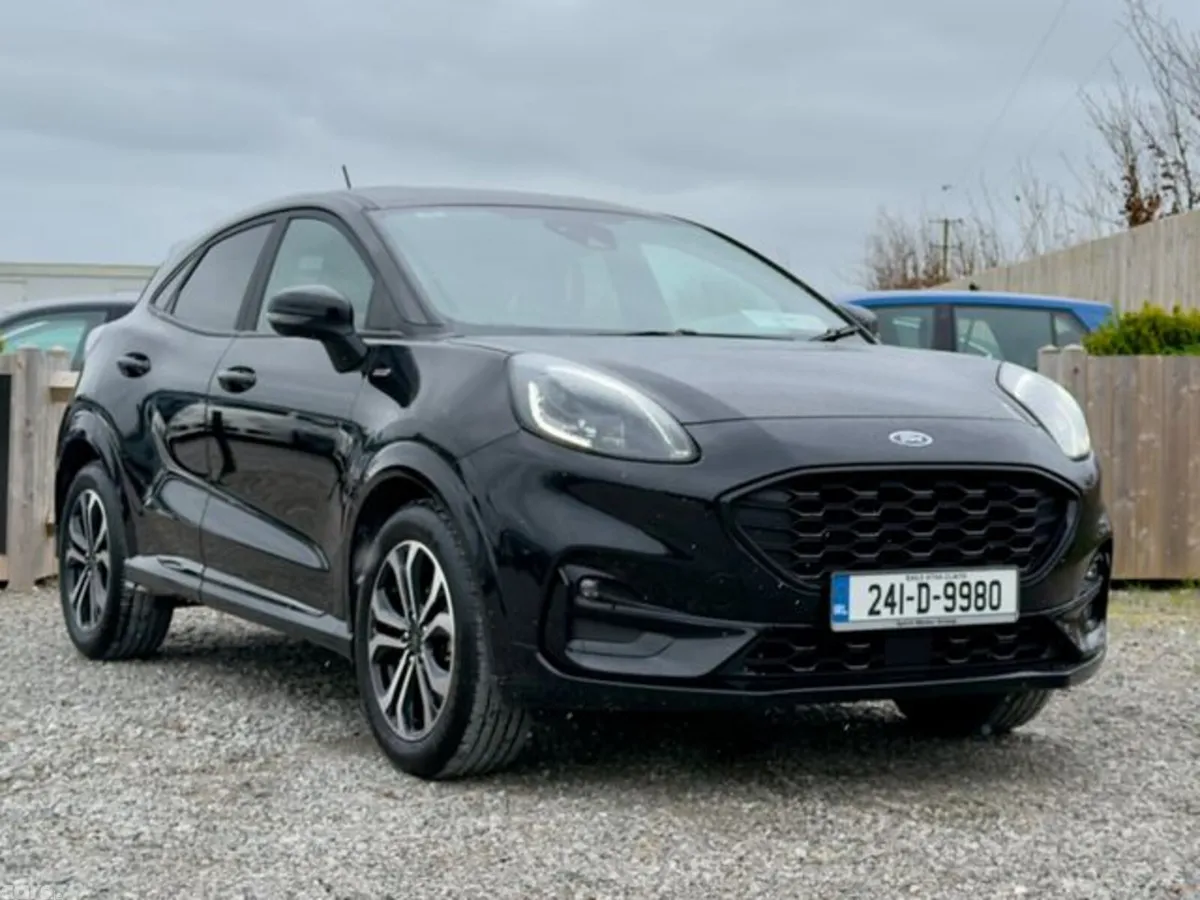 Ford Puma MPV, Petrol Hybrid, 2024, Black