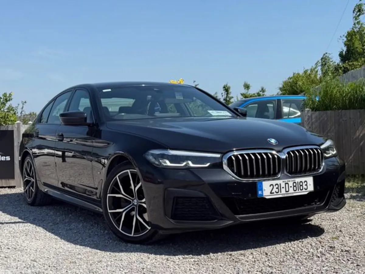 BMW 5-Series Saloon, Diesel, 2023, Black