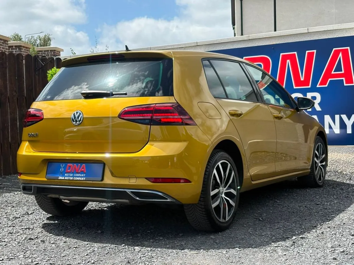 Volkswagen Golf Hatchback, Petrol, 2019, Yellow