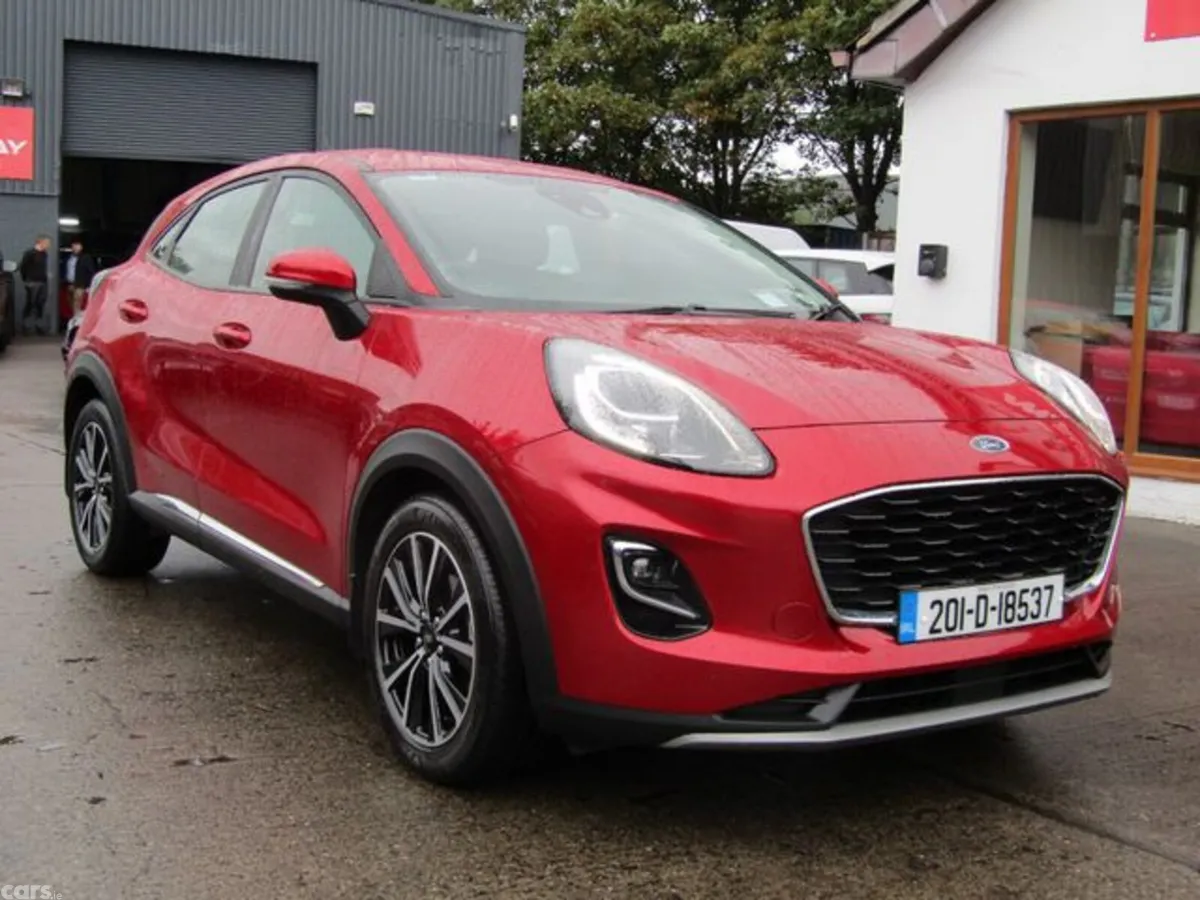 Ford Puma MPV, Petrol Hybrid, 2020, Red