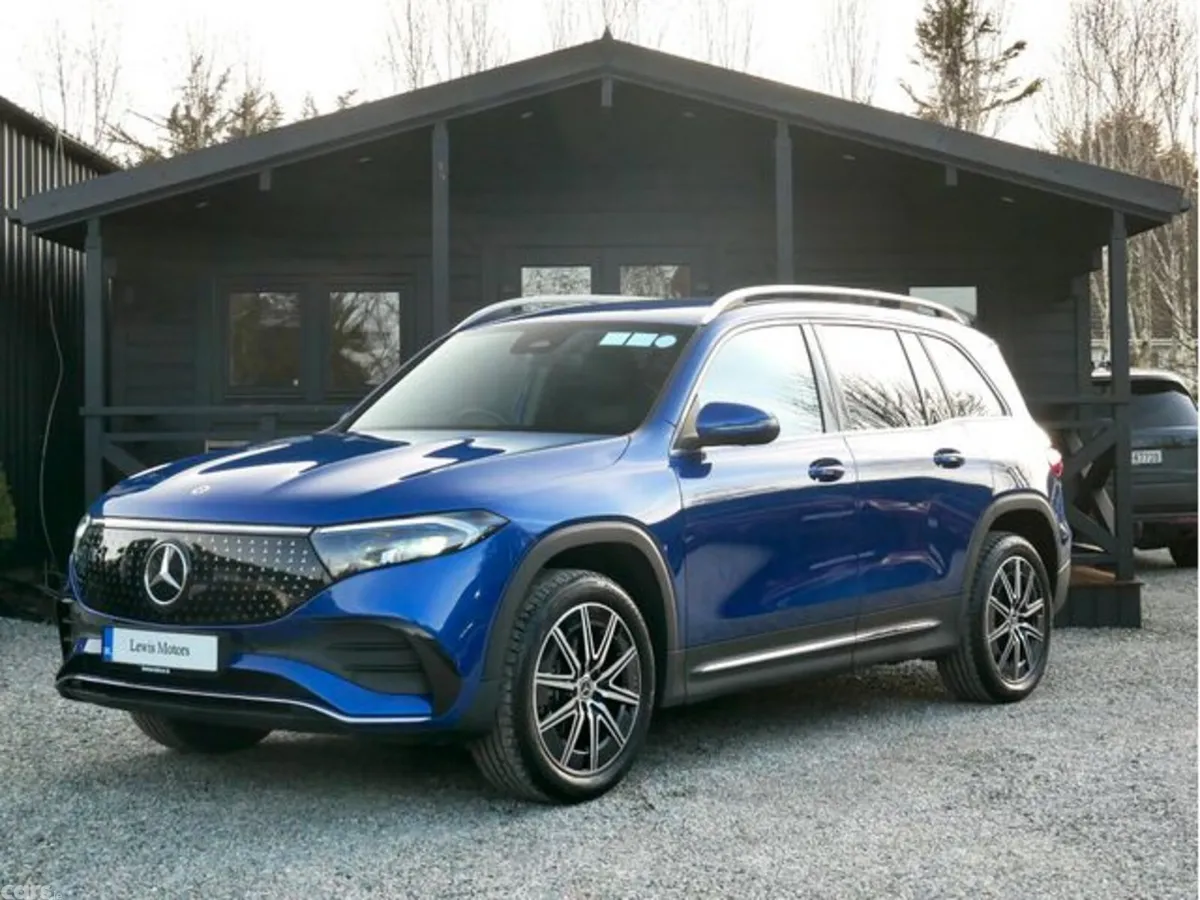 Mercedes-Benz EQB SUV, Electric, 2025, Blue