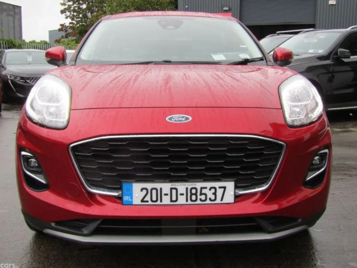 Ford Puma MPV, Petrol Hybrid, 2020, Red