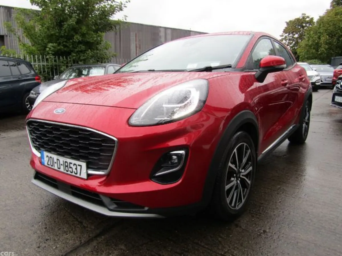 Ford Puma MPV, Petrol Hybrid, 2020, Red