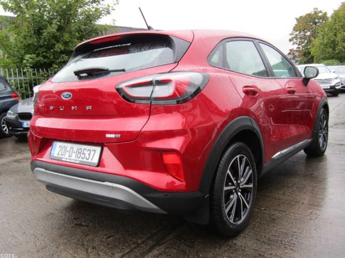 Ford Puma MPV, Petrol Hybrid, 2020, Red