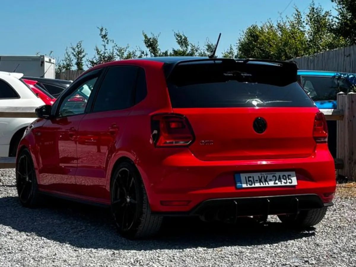 Volkswagen Polo Hatchback, Petrol, 2015, Red