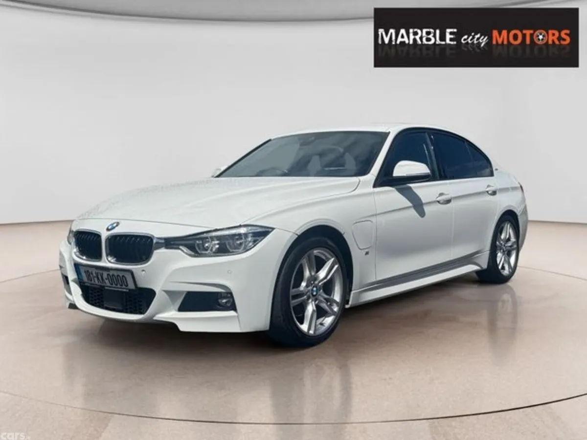 BMW 3-Series Saloon, Petrol Plug-in Hybrid, 2018, White