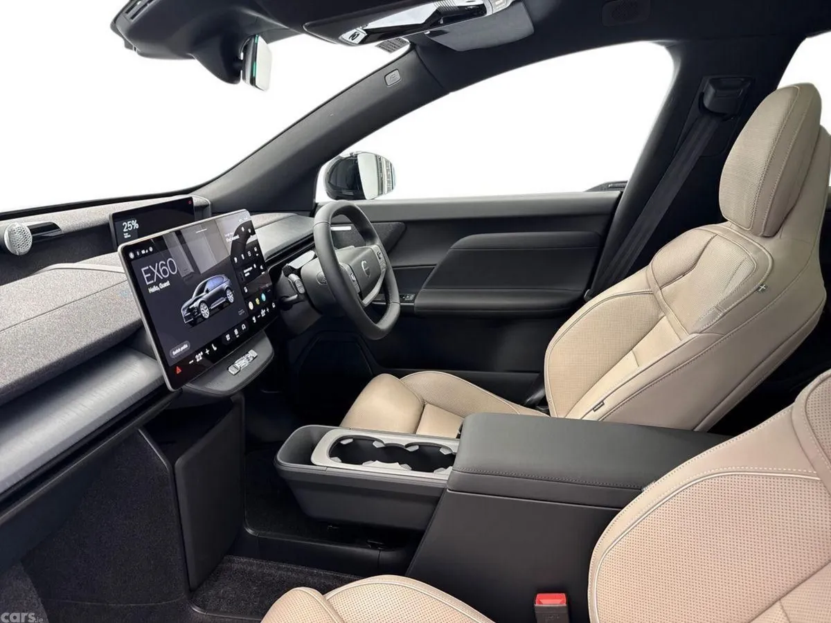 Volvo EX60 SUV, Electric, 2027, Black