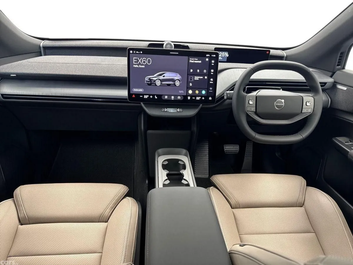 Volvo EX60 SUV, Electric, 2027, Black