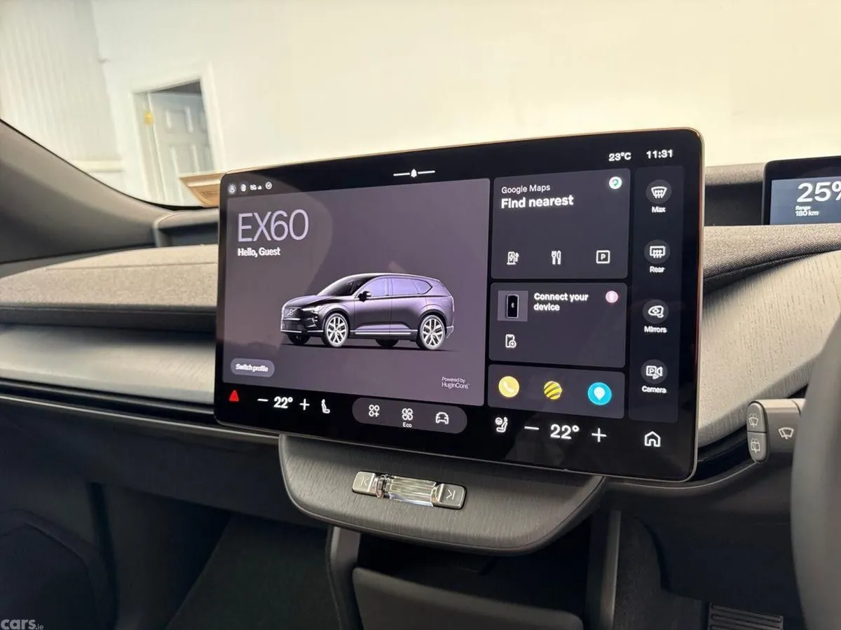 Volvo EX60 SUV, Electric, 2027, Black