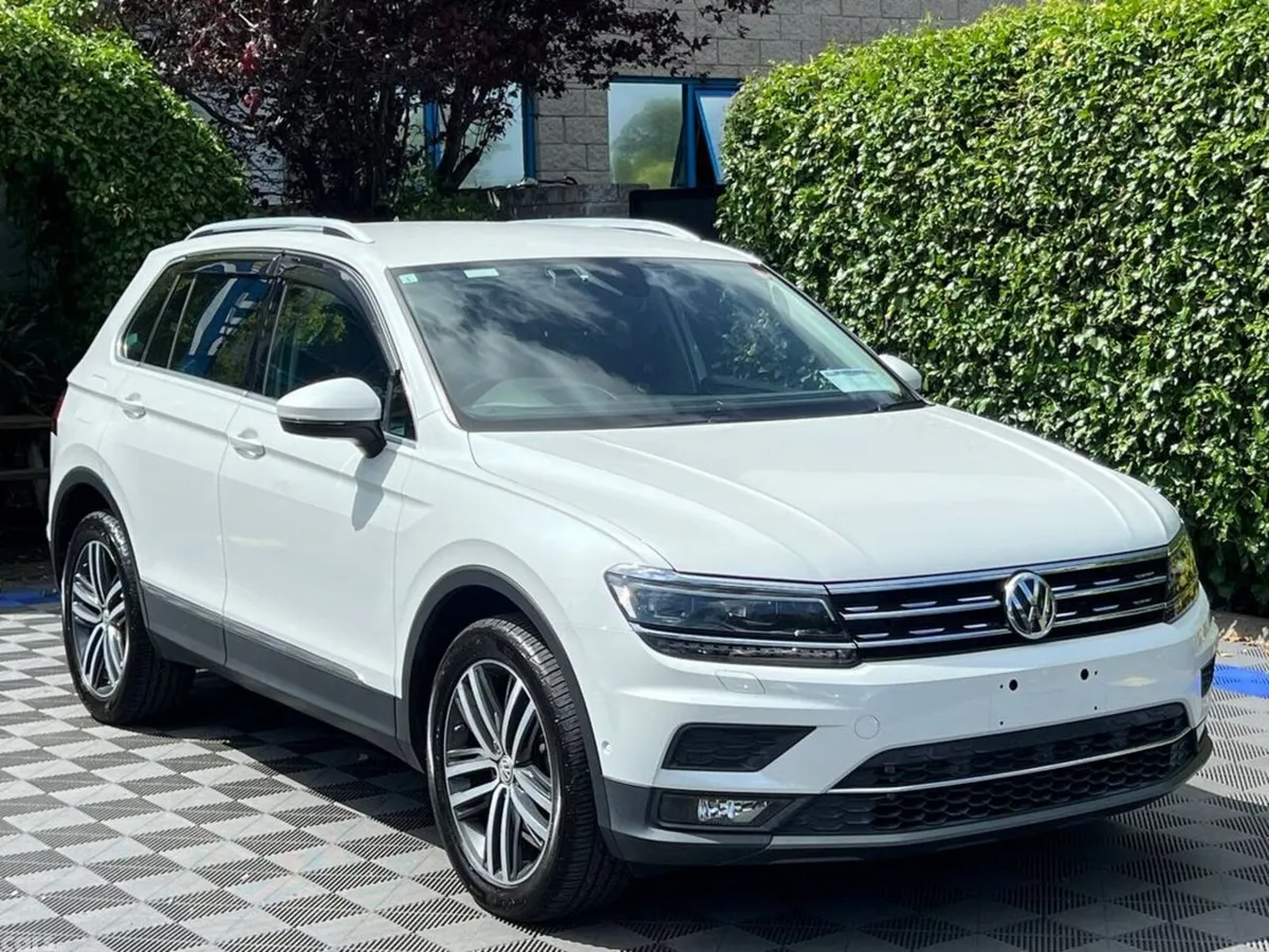 Volkswagen Tiguan SUV, Diesel, 2019, White