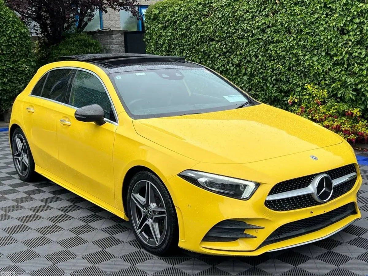 Mercedes-Benz A-Class Hatchback, Diesel, 2019, Yellow
