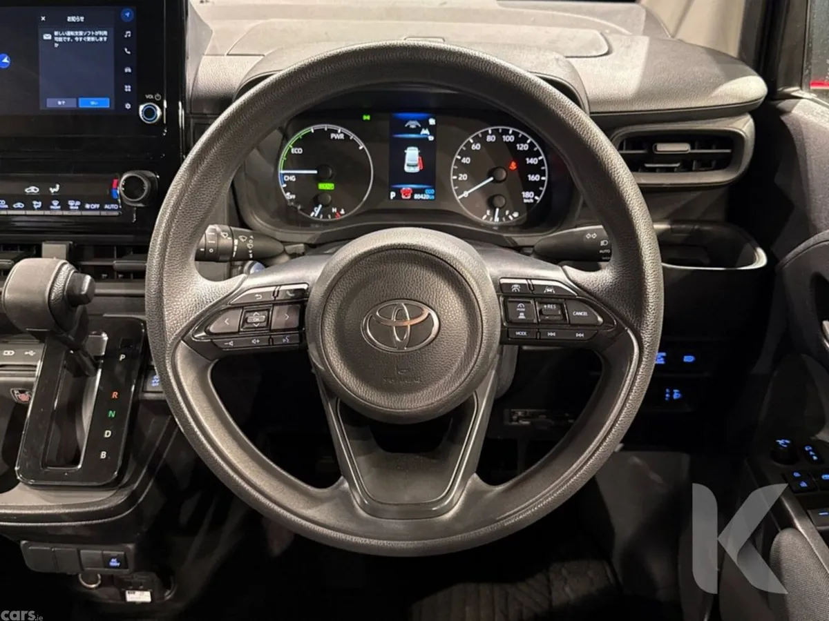 Toyota Sienta MPV, Petrol Hybrid, 2023, Black