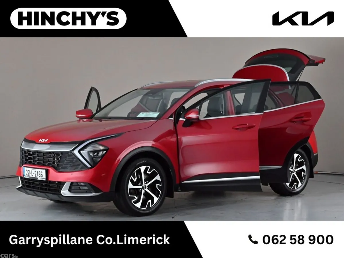 Kia Sportage SUV, Diesel, 2022, Red