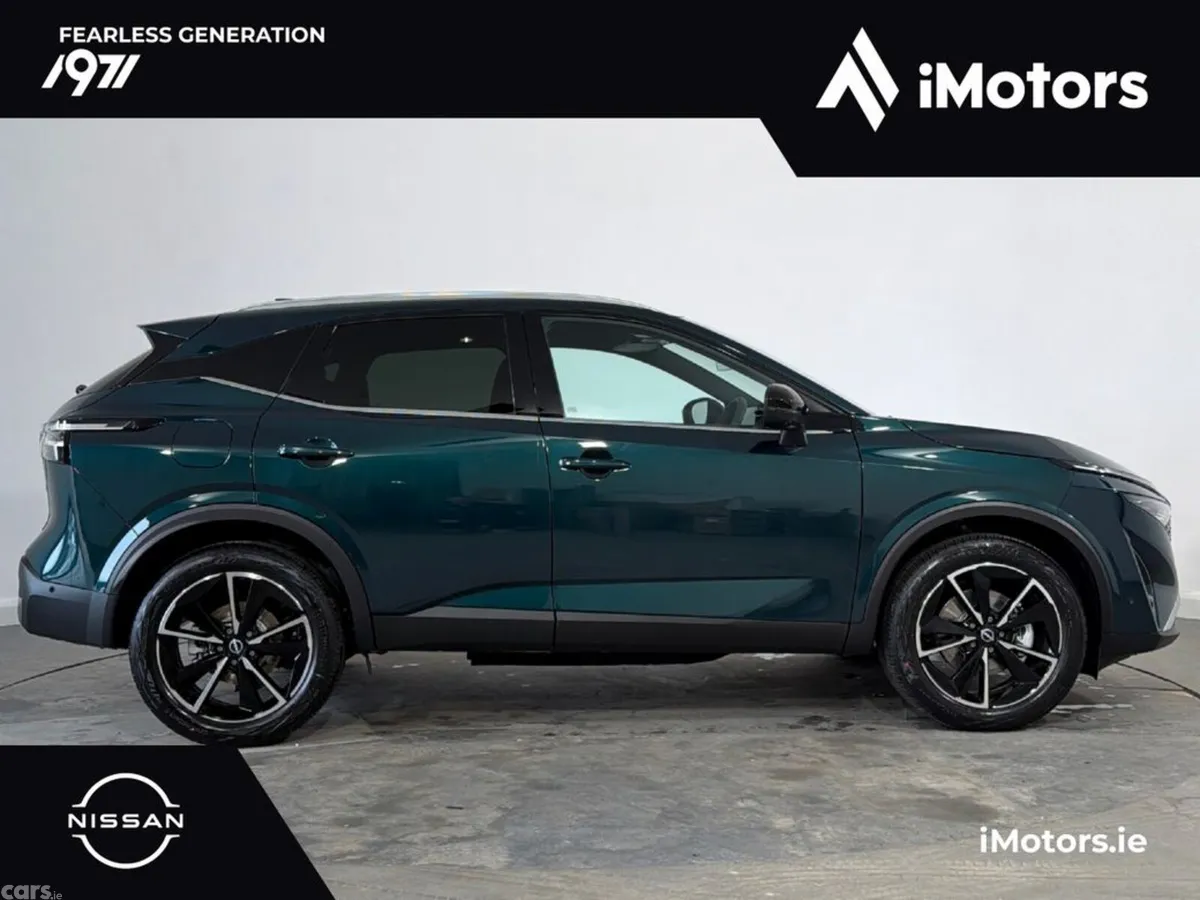 Nissan Qashqai SUV, Petrol Hybrid, 2027, Green
