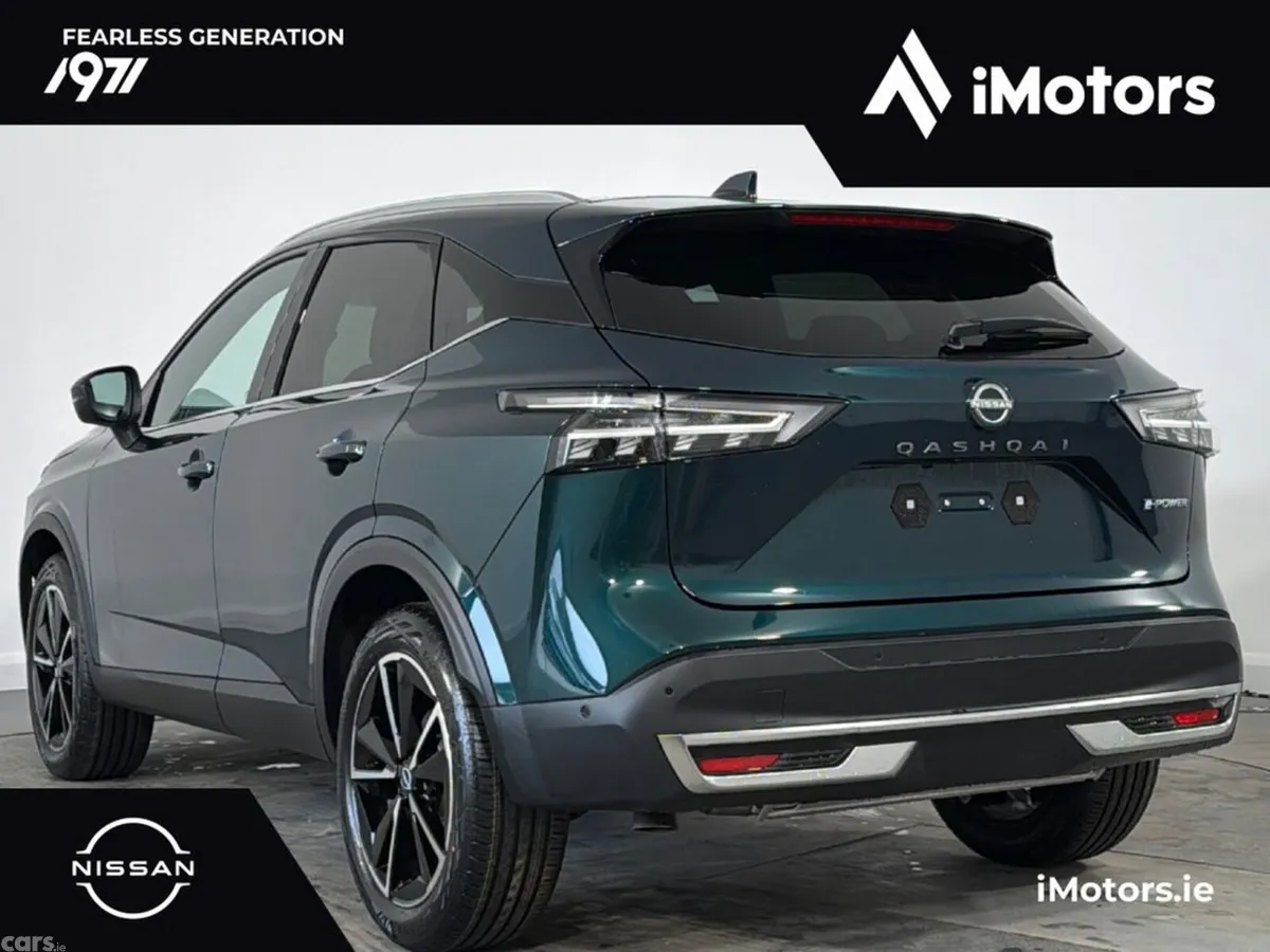 Nissan Qashqai SUV, Petrol Hybrid, 2027, Green