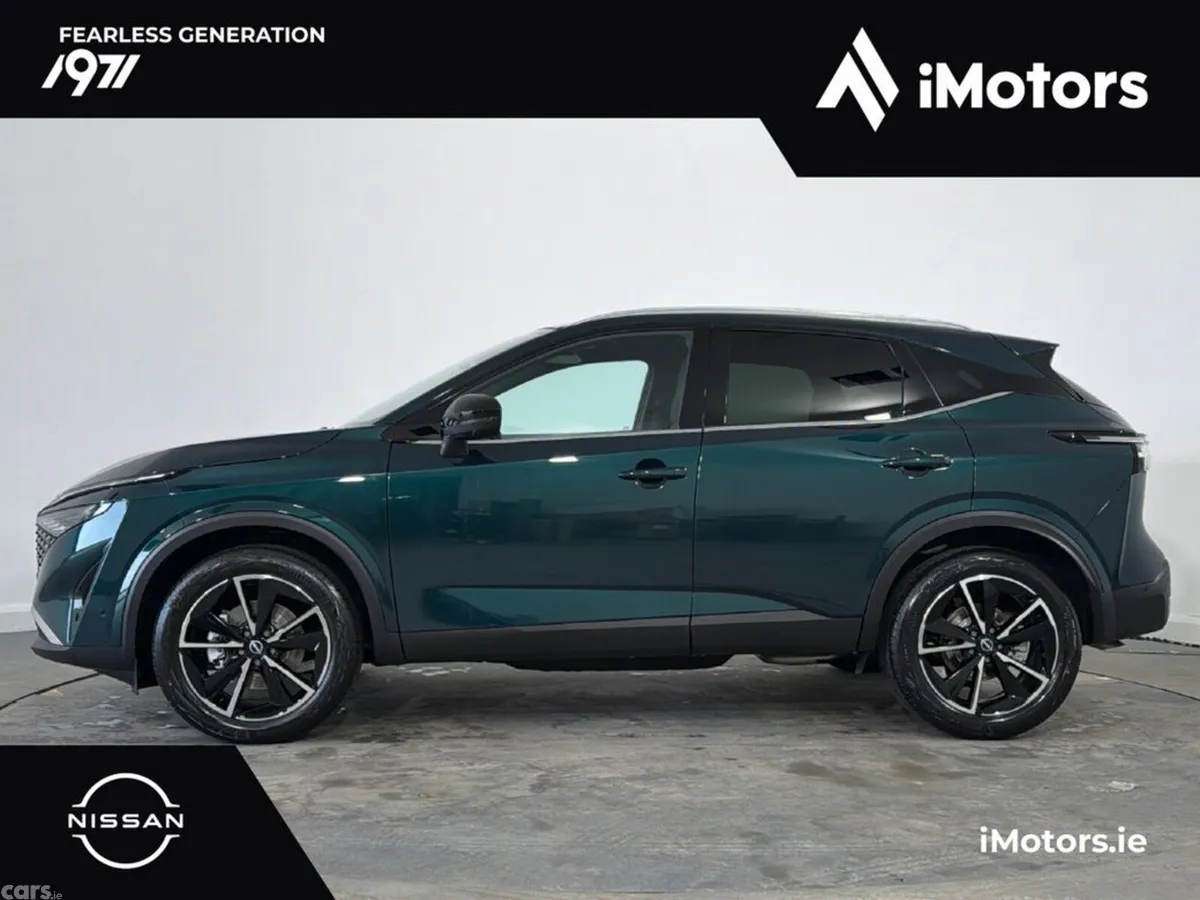 Nissan Qashqai SUV, Petrol Hybrid, 2027, Green