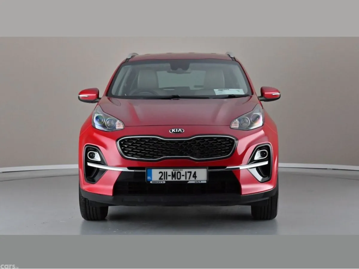 Kia Sportage SUV, Diesel Hybrid, 2021, Red