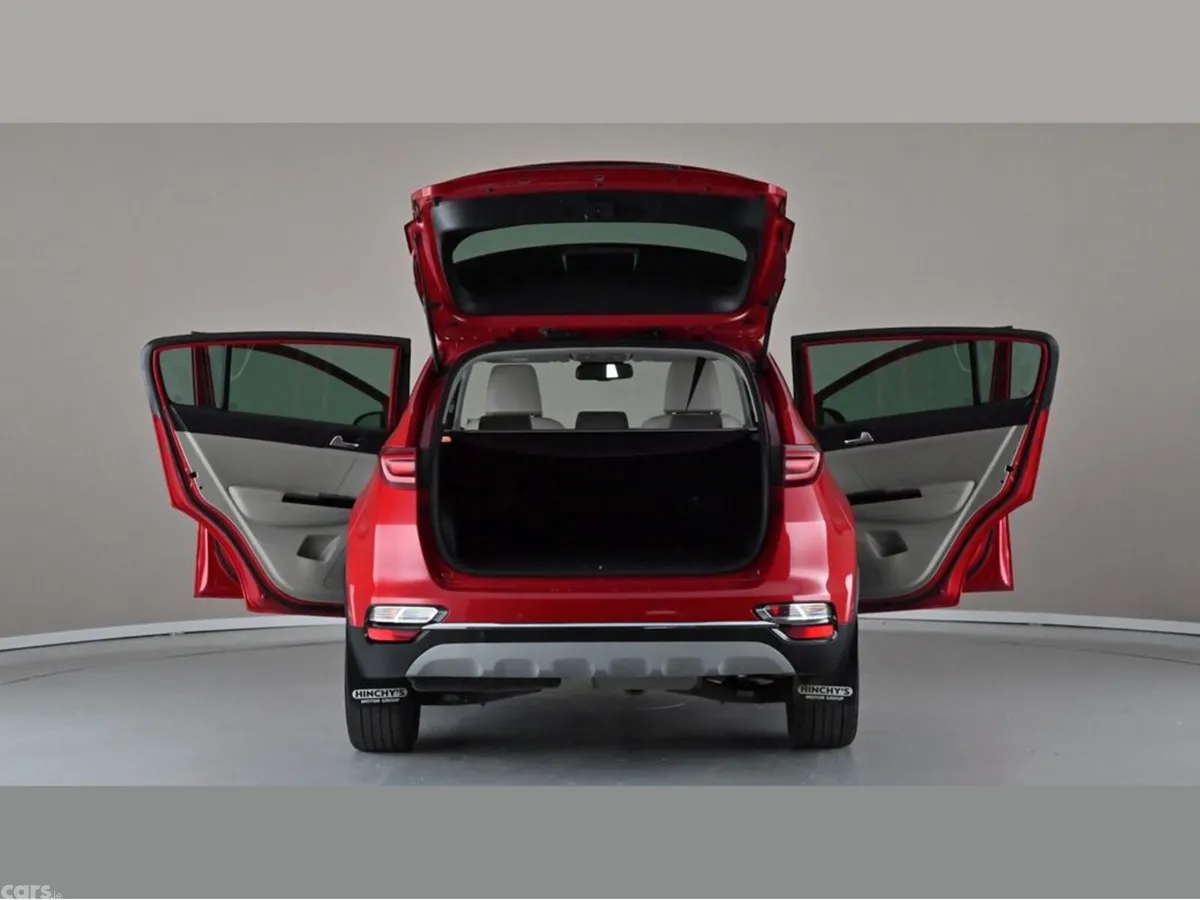 Kia Sportage SUV, Diesel Hybrid, 2021, Red
