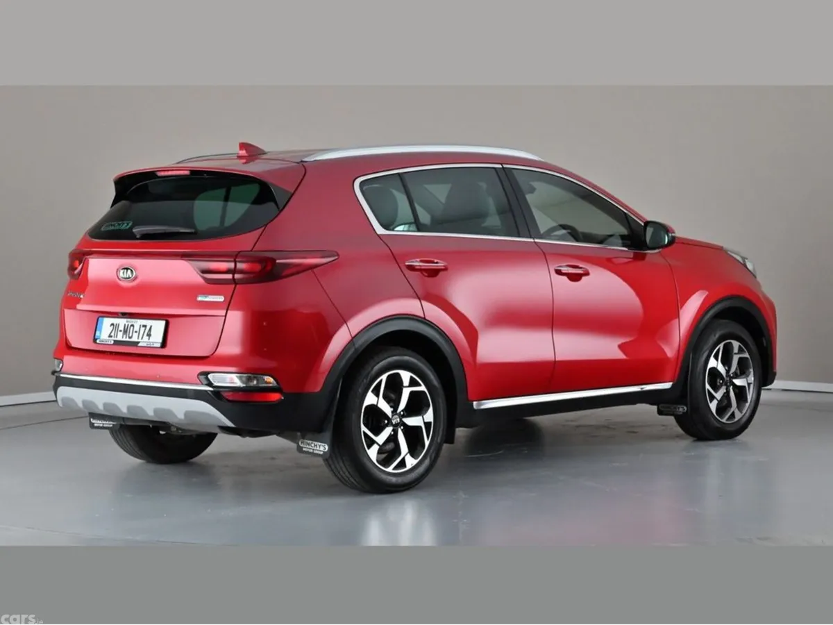 Kia Sportage SUV, Diesel Hybrid, 2021, Red