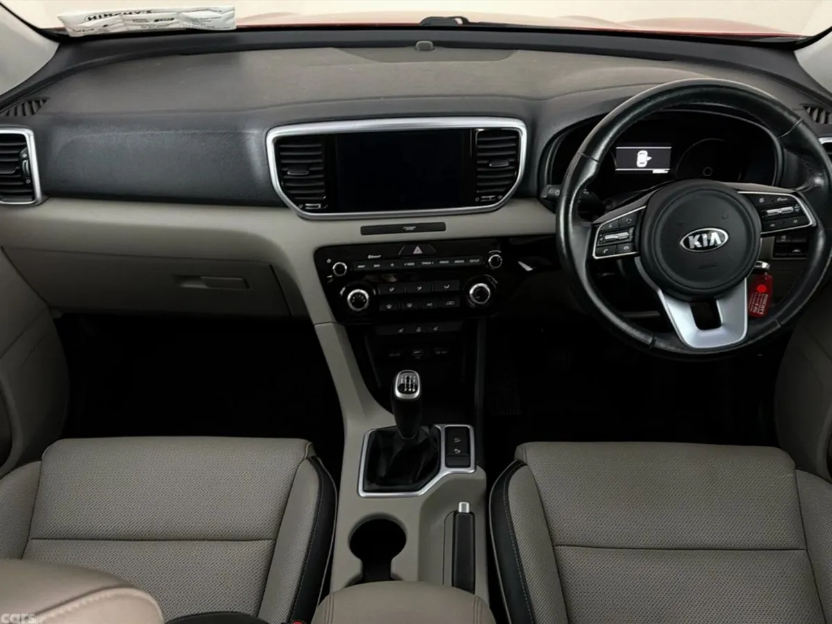 Kia Sportage SUV, Diesel Hybrid, 2021, Red