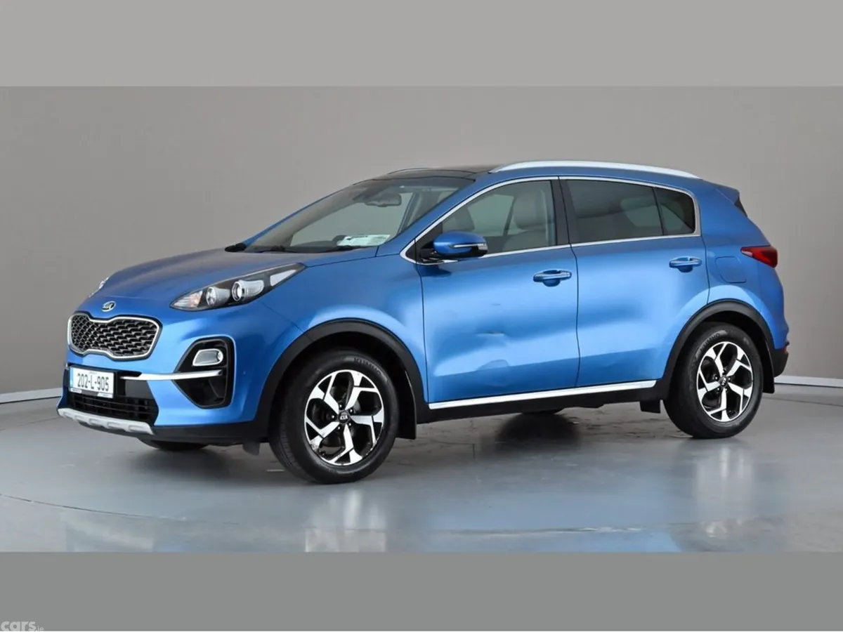 Kia Sportage SUV, Diesel Hybrid, 2020, Blue
