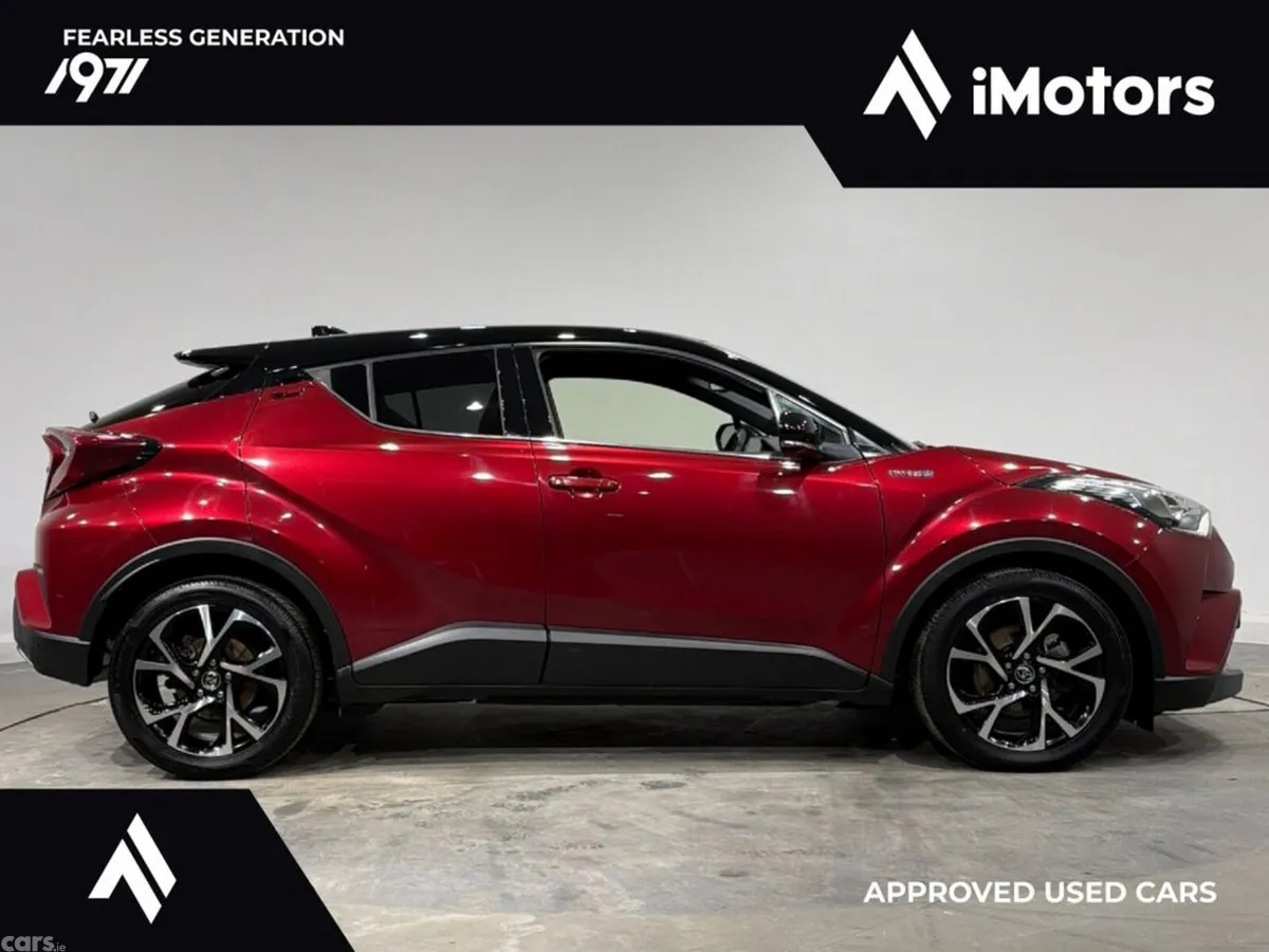 Toyota C-HR SUV, Petrol Hybrid, 2019, Red