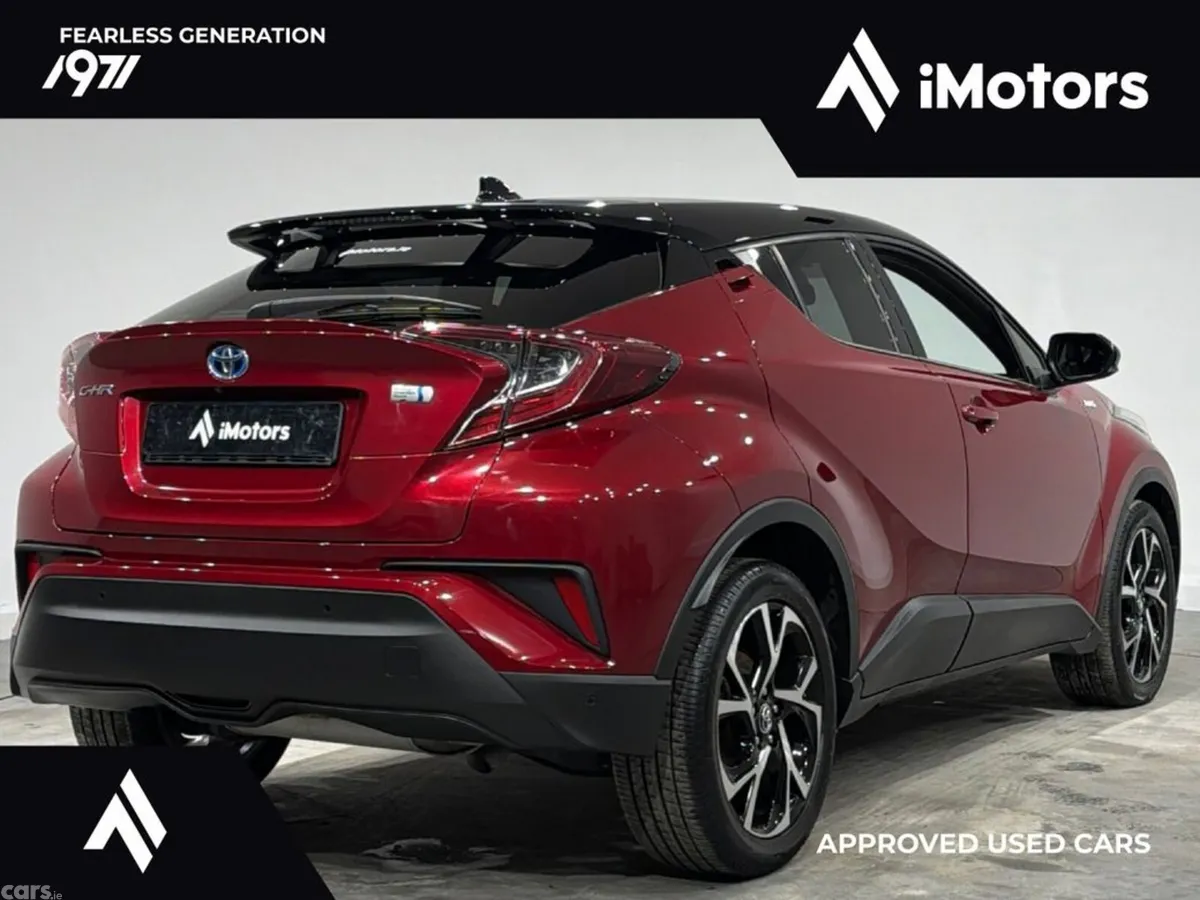 Toyota C-HR SUV, Petrol Hybrid, 2019, Red
