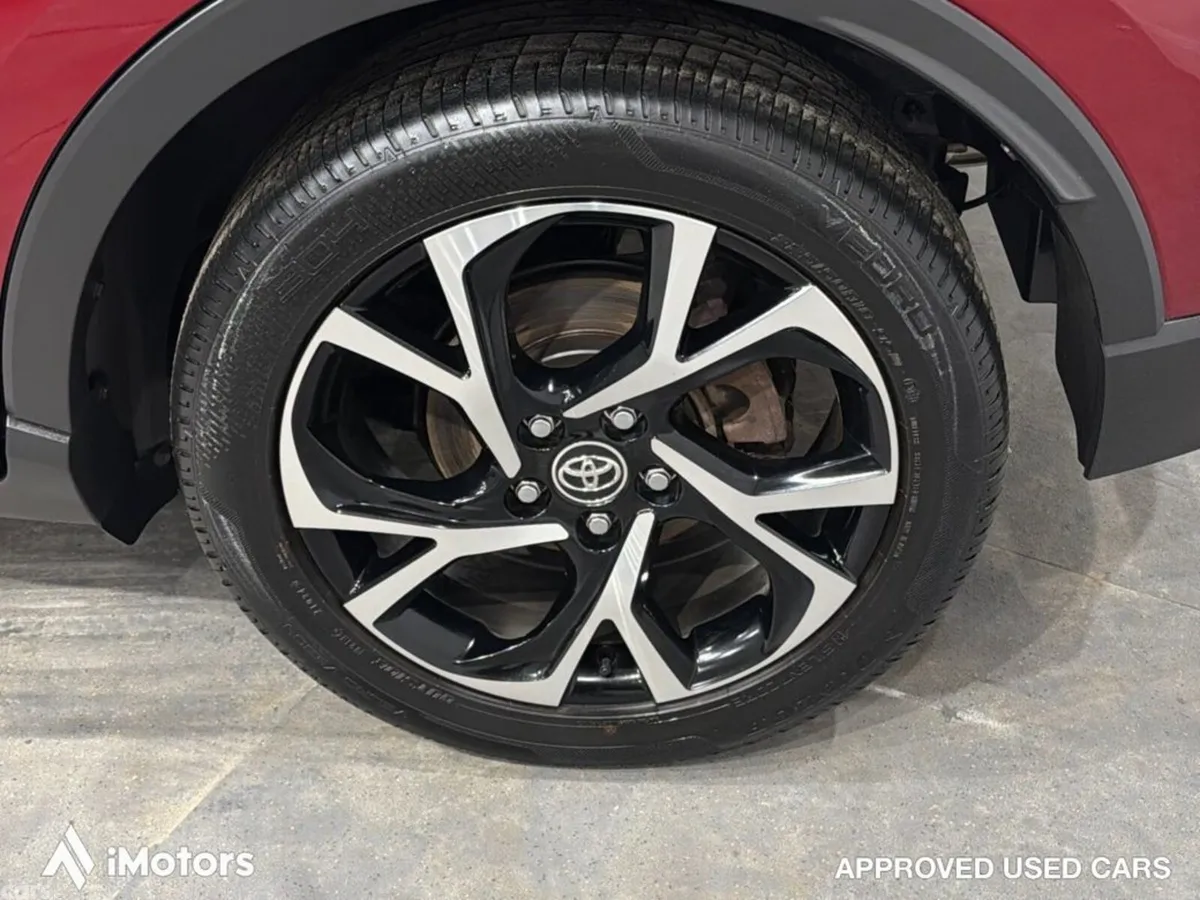 Toyota C-HR SUV, Petrol Hybrid, 2019, Red