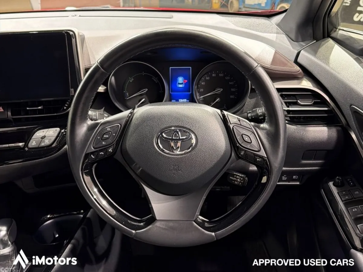 Toyota C-HR SUV, Petrol Hybrid, 2019, Red
