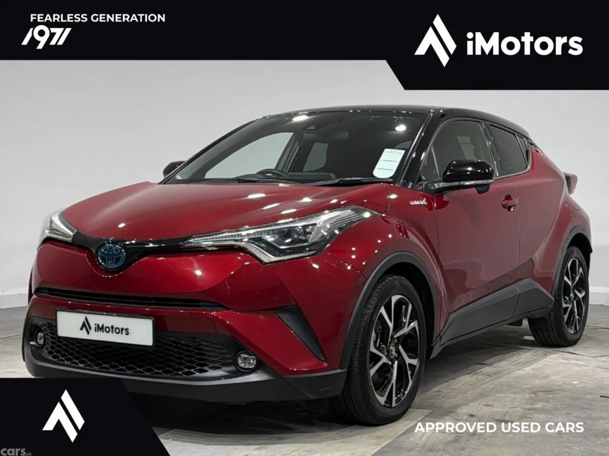 Toyota C-HR SUV, Petrol Hybrid, 2019, Red