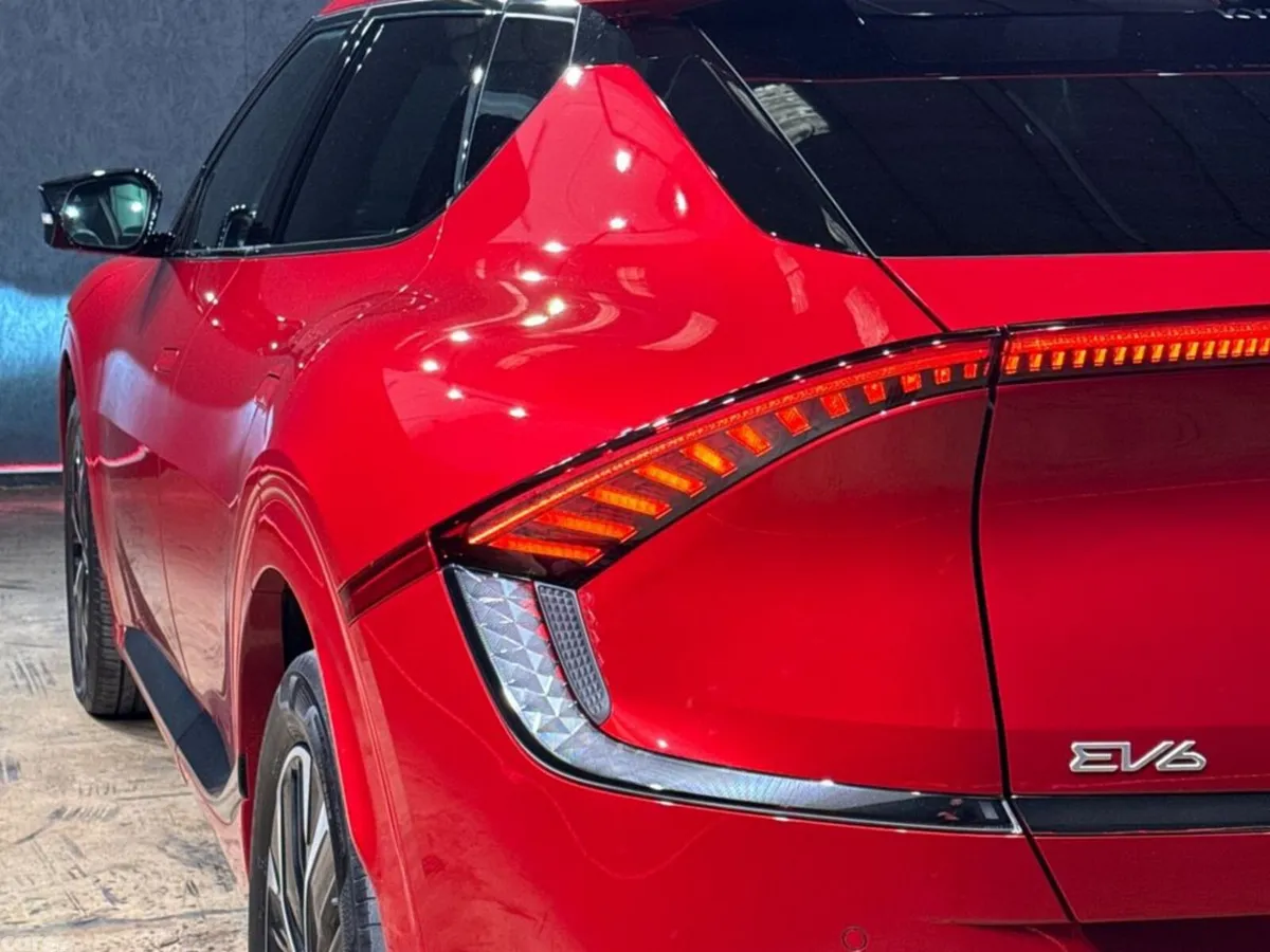 Kia EV6 Hatchback, Electric, 2024, Red