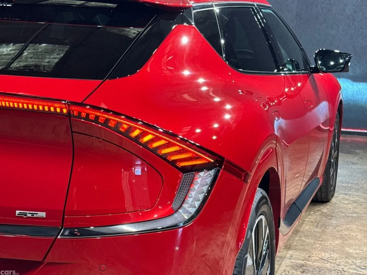 Kia EV6 Hatchback, Electric, 2024, Red