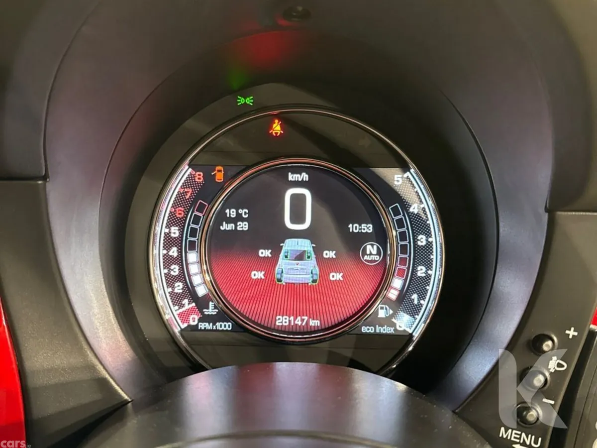 Fiat ABARTH Hatchback, Petrol, 2016, Red