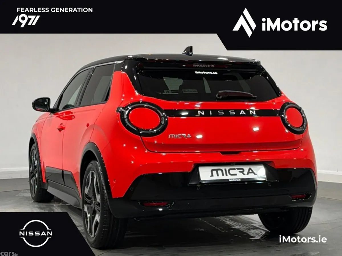 Nissan Micra Hatchback, Electric, 2027, Red